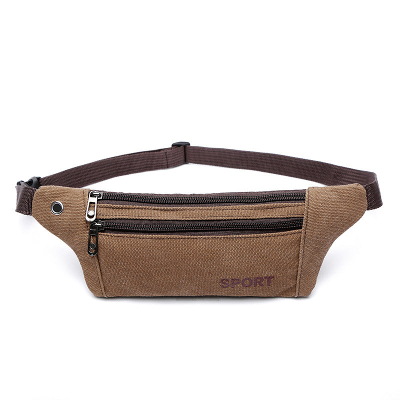 Women's & Men's & Canvas Invisible Next To The Waist Packs