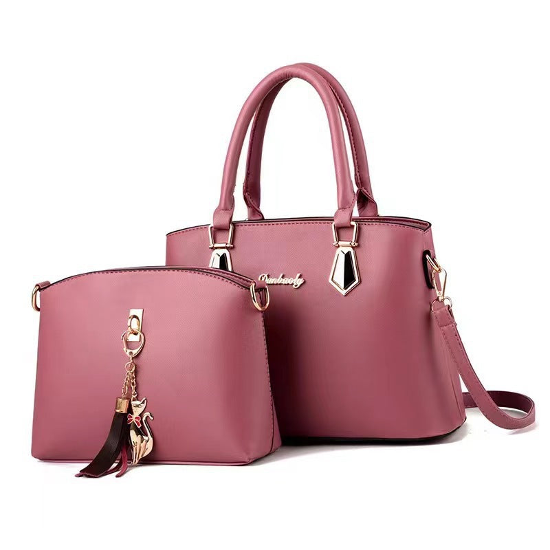 Women's Style Elegant Texture Mother Large Capacity Shoulder Bags