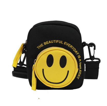 Children's Smiley Mini Summer Cute Cartoon Fashion Children's Shoulder Bags