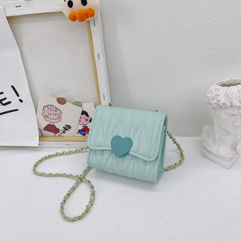 Little Chain Cute Small Square Korean Bags