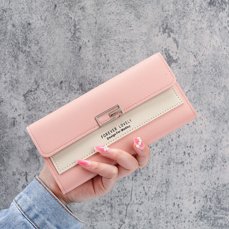 Women's Trendy Long Clutch Multifunction Leather Ladies Wallets