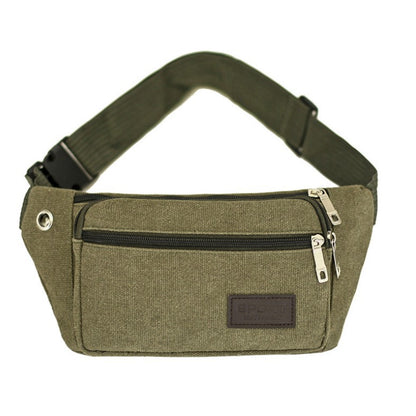 Women's & Men's & Canvas Fashion Business Collect Money Waist Packs