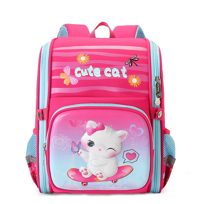 Cartables pour élèves de l'école primaire avec coque rigide et motif dessin animé