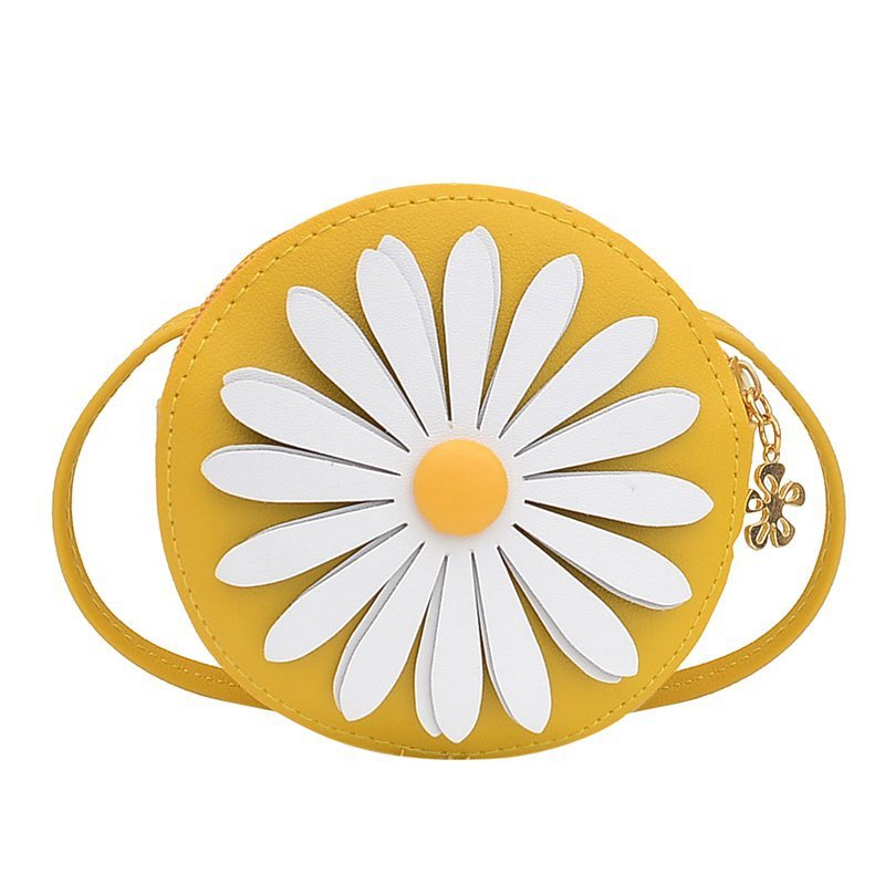 Porte-monnaie pour enfants Mini-porte-monnaie pour enfants Motif princesse tournesol