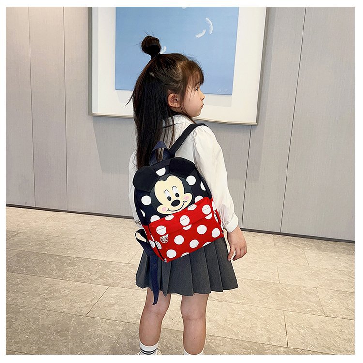 Beautiful Children's Trendy Boys Color Matching Backpacks