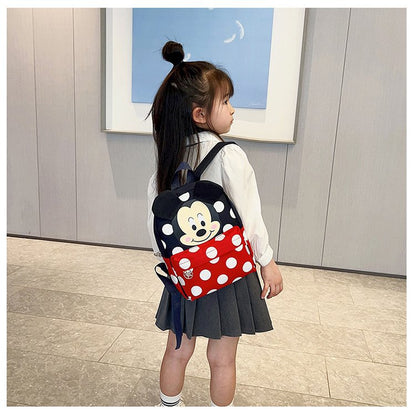 Beautiful Children's Trendy Boys Color Matching Backpacks