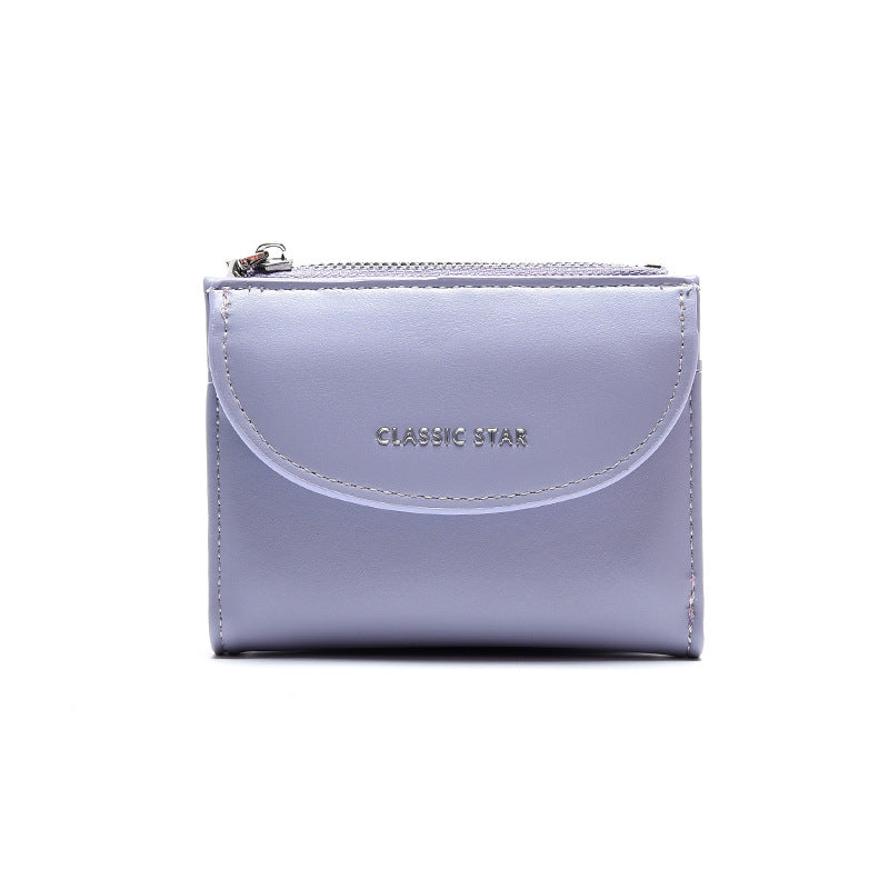 Women's Graceful Charming Unique Korean Short Ladies Wallets