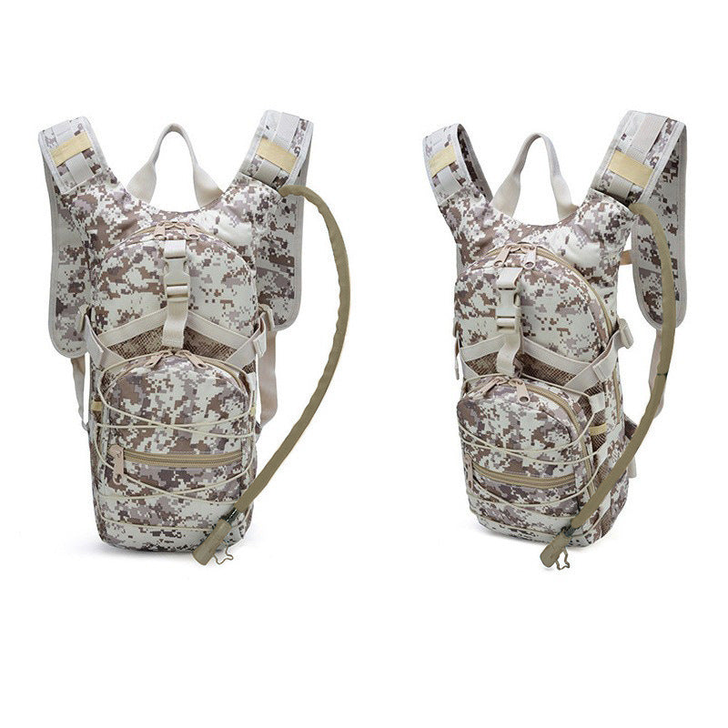 Sacs à dos de sport en tissu Oxford pour femmes et hommes, motif camouflage aquatique