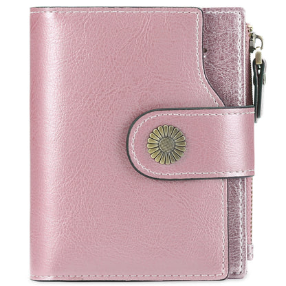 Women's Short Korean Fashion Hasp Clutch Pocket Ladies Wallets