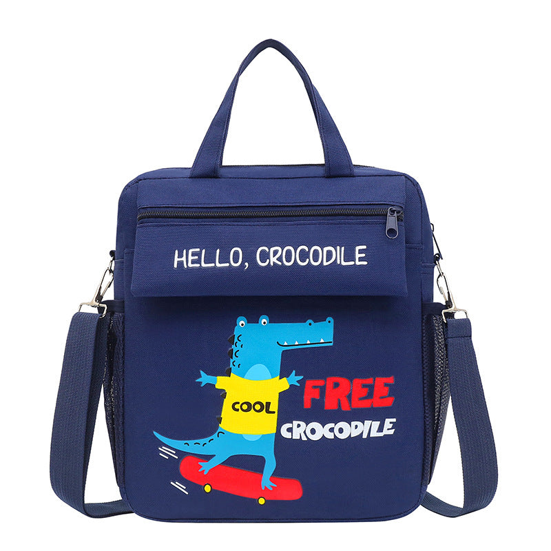 Children's Korean Style Tuition Cute Portable Document Large Elementary School Students' Schoolbags