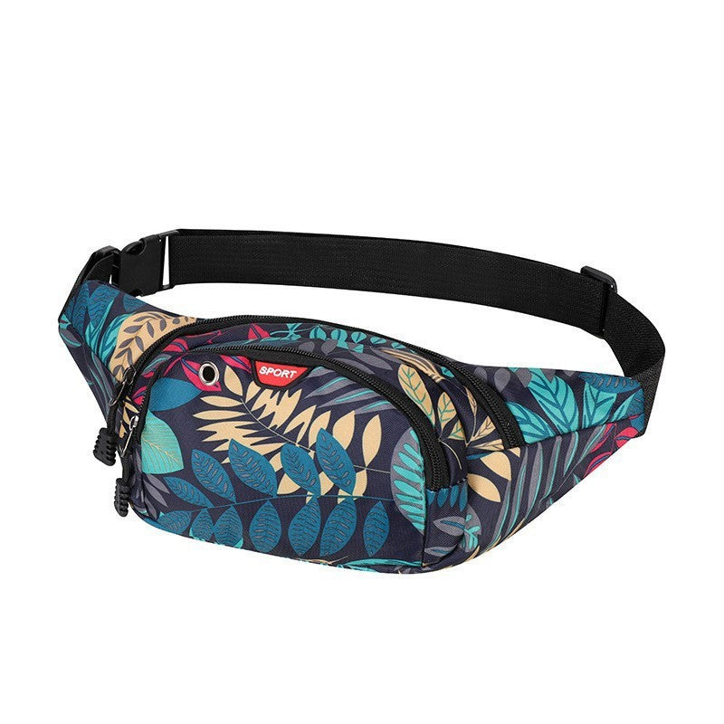 Women's Creative Fashion Landscape Image Running Cycling Waist Packs