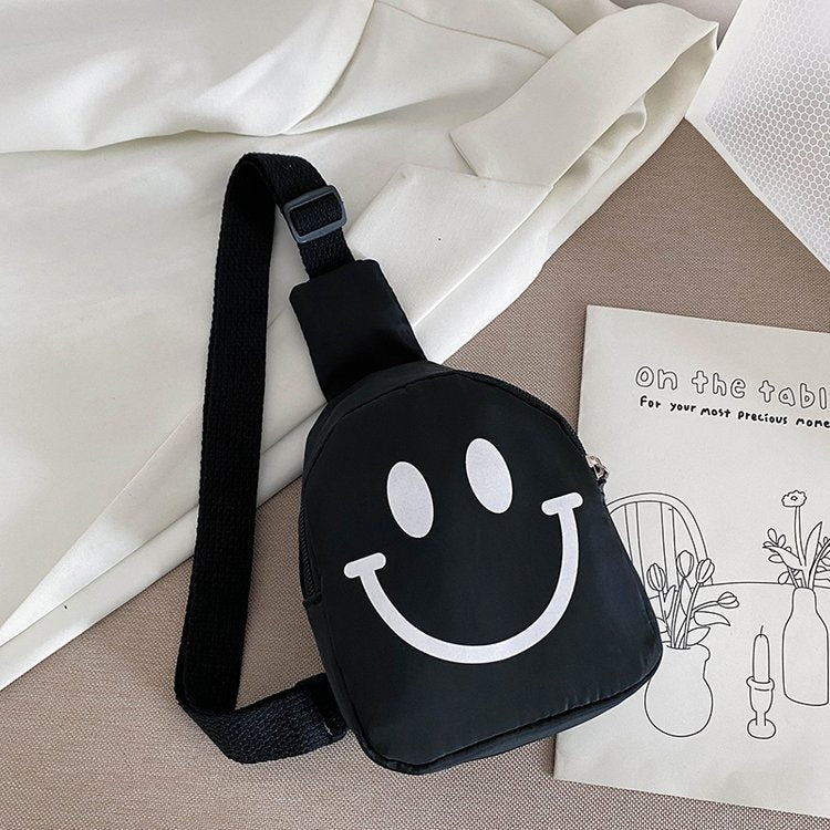 Sacs banane pour enfants avec smiley de style occidental