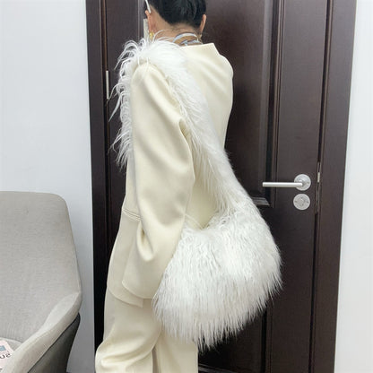 Sheep Fur Imitation Plush Millennium Spice Handbags