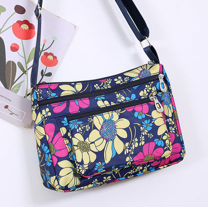 Women's Outdoors Commute Nylon Printed Mother Crossbody Bags