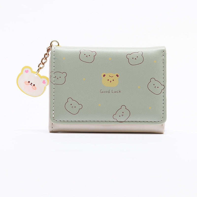 Women's Korean Short Female Fashion Cartoon Purses