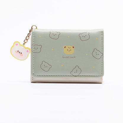 Women's Korean Short Female Fashion Cartoon Purses