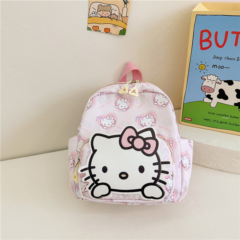 Sacs d'école pour enfants, mignons, dessin animé, allègement du fardeau, accessoire pour garçons, maternelle