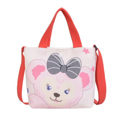 Children's Trendy Fashion Canvas Cartoon Printed Korean Style Children's Shoulder Bags