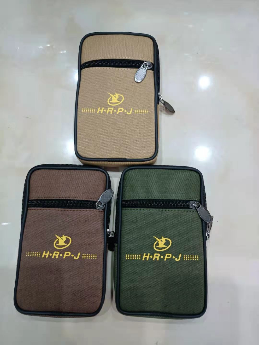 Washed Canvas Inch Mobile Solid Construction Phone Bags