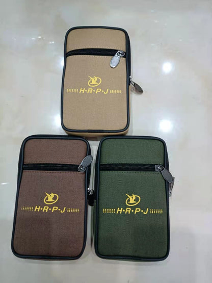 Washed Canvas Inch Mobile Solid Construction Phone Bags