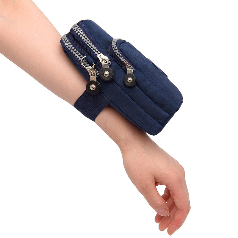 Women's Mobile Big Screen Halter Wrist Running Phone Bags