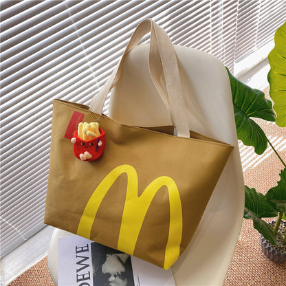 Sacs à bandoulière pour boîte à lunch avec impression sur papier McDonald