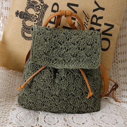 Women's Summer Mori Seaside Beach Vacation Straw Bags