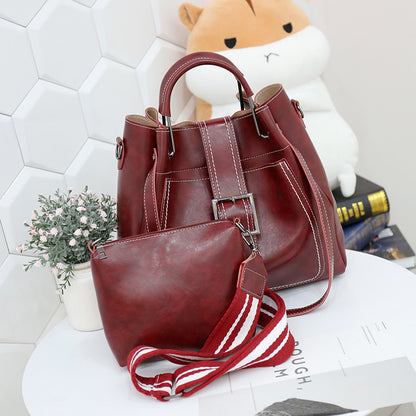 Women's Spring Korean Style Fashion Trendy Two-piece Handbags