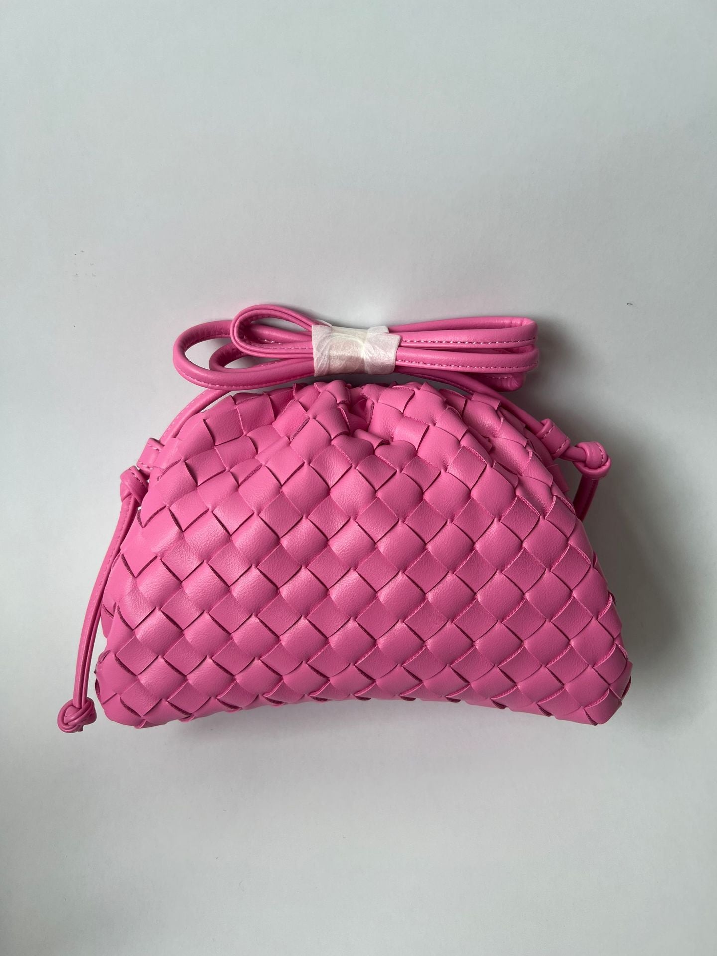 Women's Woven Cloud Retro Simple Dumpling Mini Handbags