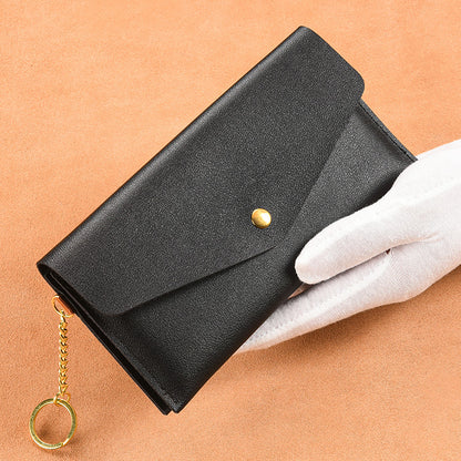 Women's Long Thin Clutch Simple Fashion Large Capacity Soft Ladies Wallets