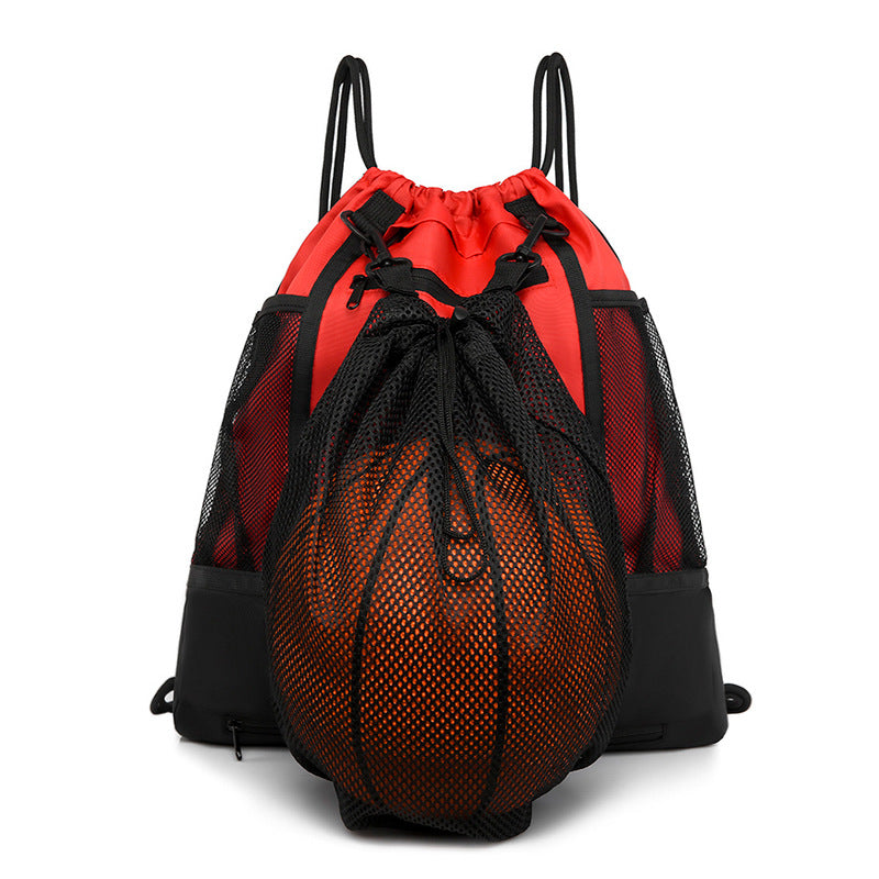 Sacs à dos de sport indépendants et détachables avec cordon de serrage pour basket-ball, football, volley-ball