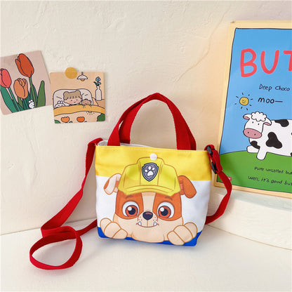 Children's Canvas Cartoon Cute Fashion Boys Children's Shoulder Bags