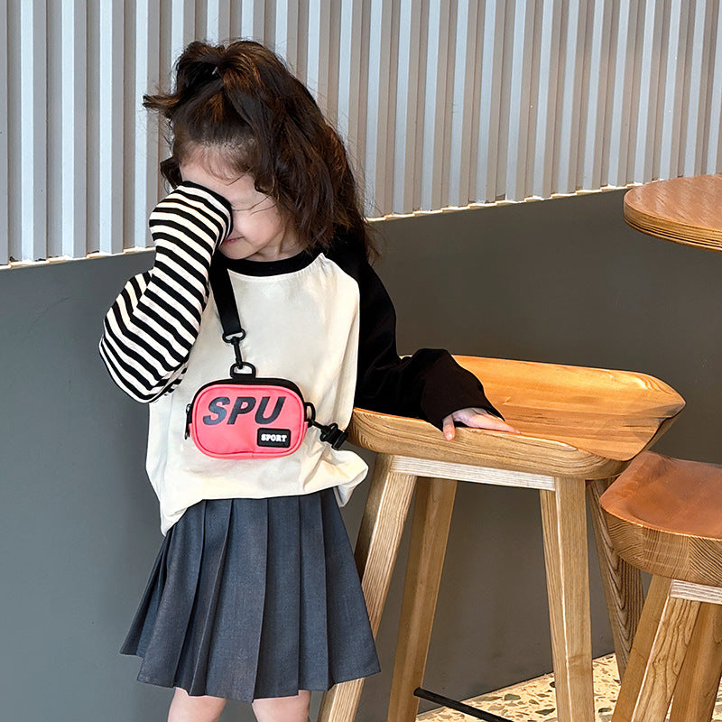 Mini sacs à bandoulière tendance et cool pour garçons de style coréen pour enfants