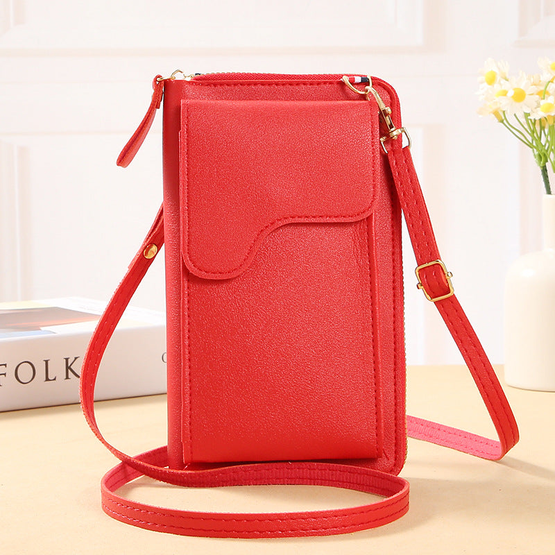 Women's Fashion Korean Style Large Capacity Long Phone Bags