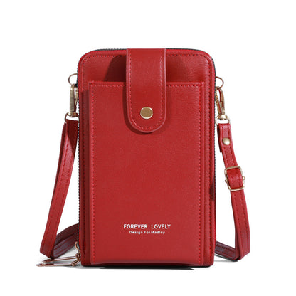 Women's Cell Korean Fashion Solid Color One Bags