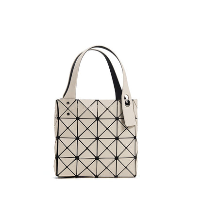 Women's Box Geometric Triangle Hand Holding Handbags