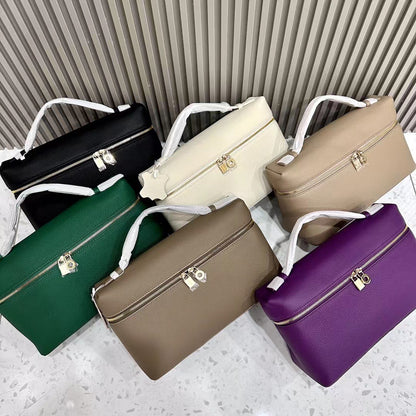 Sac à bandoulière haut tendance en cuir de vache pour femme