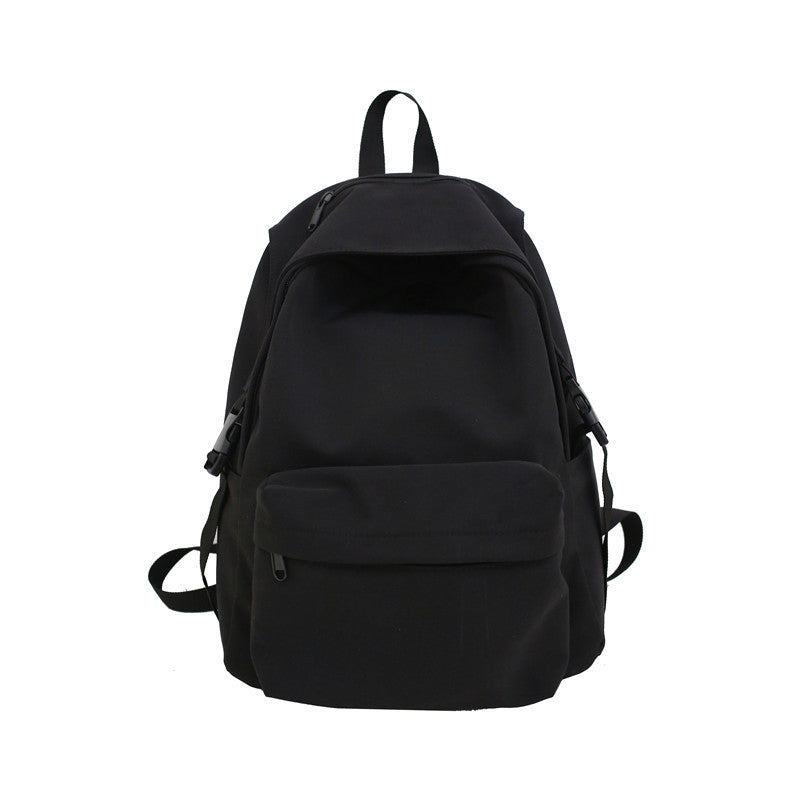 Women's Solid Color Fashion Nylon Female Korean Backpacks