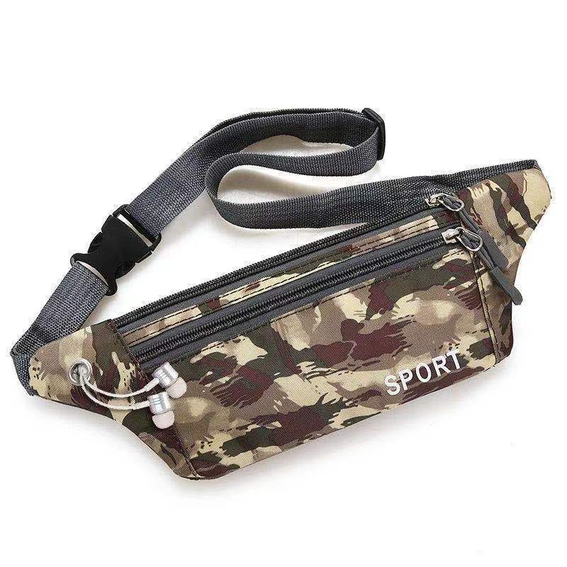 Women's & Men's & Camouflage Waterproof Personal Mobile Men's Waist Packs