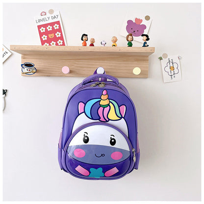 Sacs d'école pour enfants de petite taille avec coquille d'œuf pour classes intermédiaires, sacs d'école pour maternelle et licorne