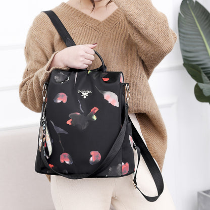 Leisure Printed Oxford Cloth Trendy With Backpacks