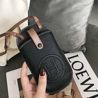 Women's Fashionable High-grade Summer Exquisite Leather Phone Bags