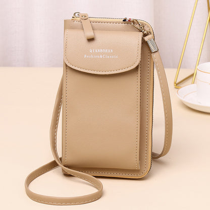 Women's Mobile Large Capacity Solid Color Fashion Phone Bags