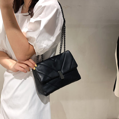 Sacs à bandoulière carrés de petite taille à chaîne pour femmes, tendance et populaire, pour l'été