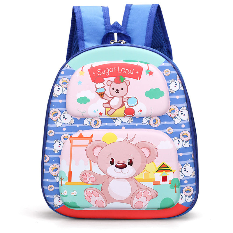 Sac à dos rigide pour enfants avec dessin animé mignon pour garçons de petite taille