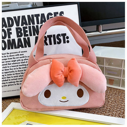 Rabbit Canvas Sweet Lady Cartoon Large Handbags