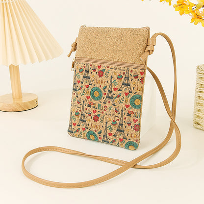 Women's Fashionable Bohemian Mobile Strap Adjustable Crossbody Bags