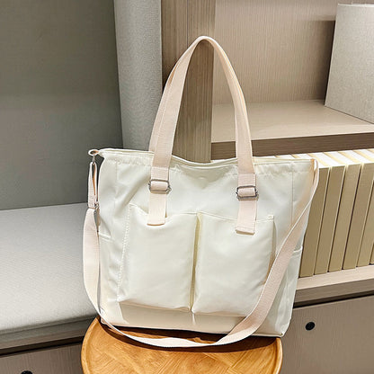 Sacs à bandoulière polyvalents de grande capacité pour femmes, style minimaliste et tendance