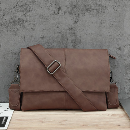 Sacs messagers pour hommes en cuir coréen tendance pour hommes