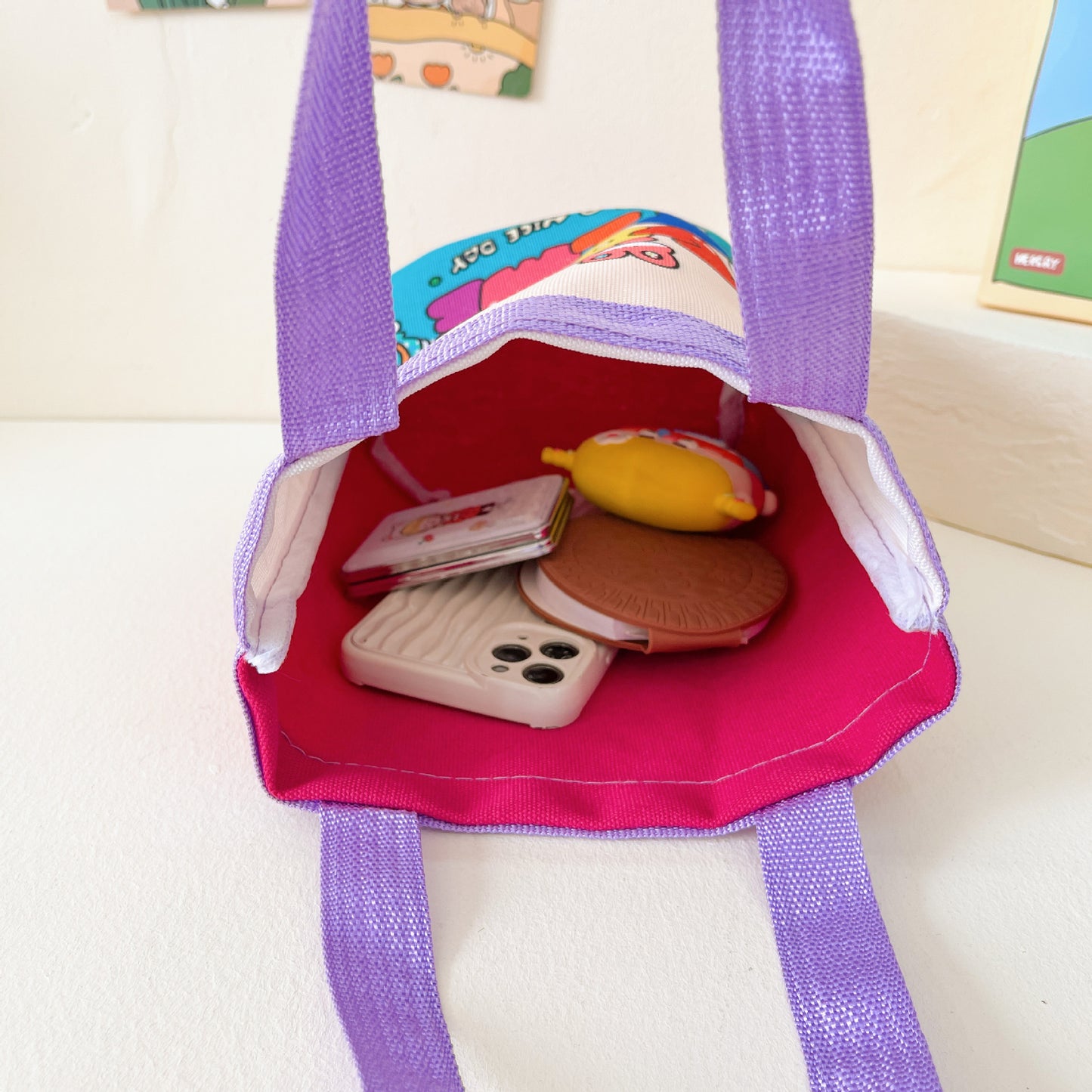 Children's Small Bucket Versatile Large Capacity Lunch Children's Coin Purse